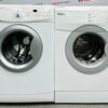 Used Whirlpool 24 Stackable Washer and Dryer Set WFC7500VW2 YWED7500VW