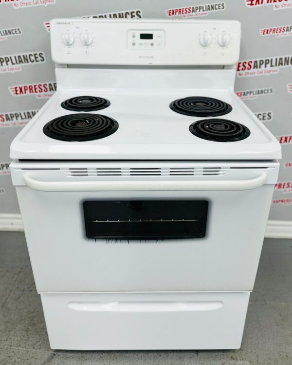 Used Frigidaire Coil 30” Stove CFEF312FSB For Sale