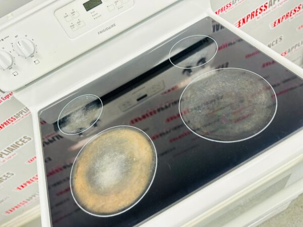 Used Frigidaire 30” Glass-Top Stove CFEF3014LWC For Sale