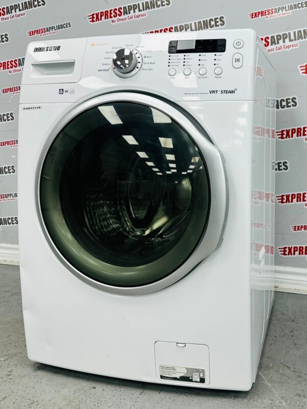 Used Samsung 27” Front Load Washing Machine WF331ANW/XAA 05  For Sale