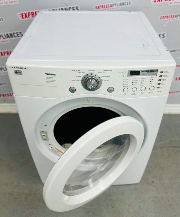 Used LG 27” Electric Dryer DLE3777W For Sale