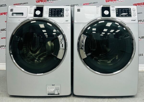Used Kenmore 27” Front Load Washer and Dryer 592-49087, 592-89087 For Sale