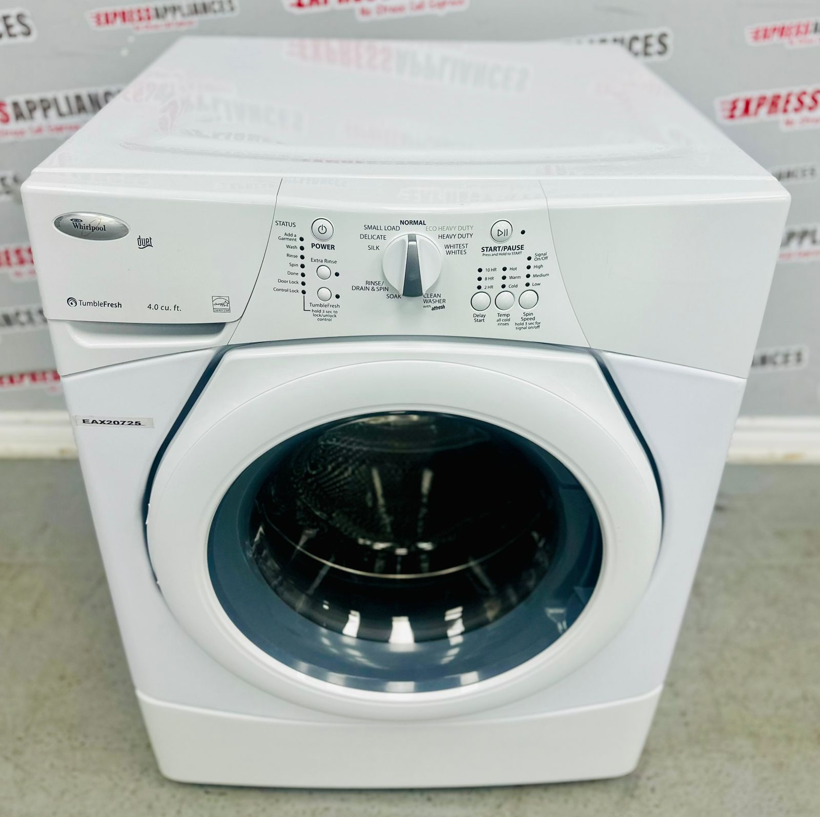 whirlpool duet tumblefresh 4.0