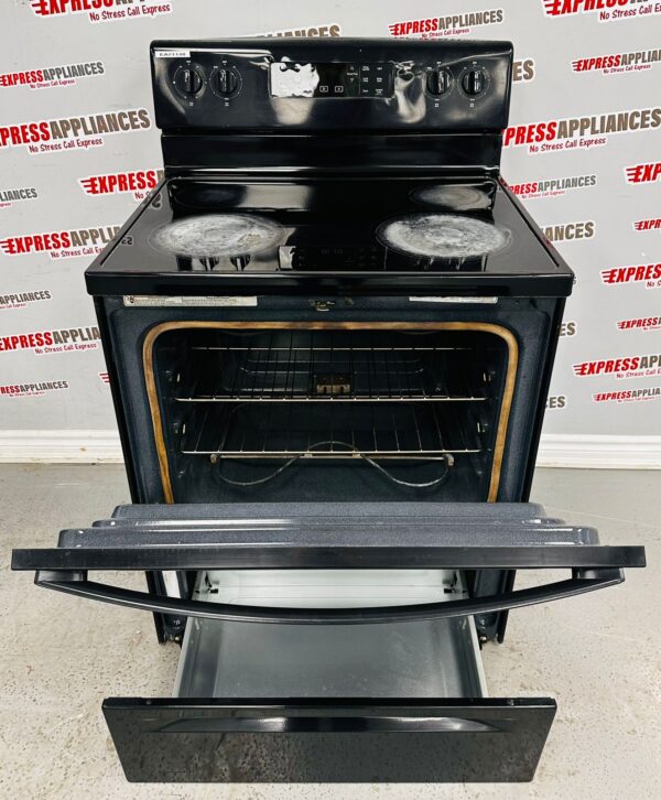Used Whirlpool 30” Stand Alone Glass Stove YWFE510S0HB0 For Sale
