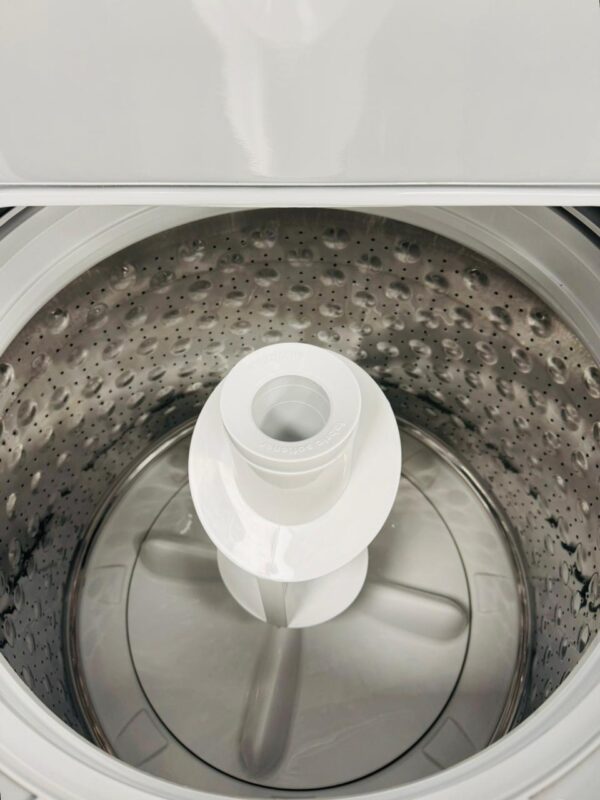 Used GE 27” Laundry Center Washer and Dryer GUD27ESMM1WW For Sale