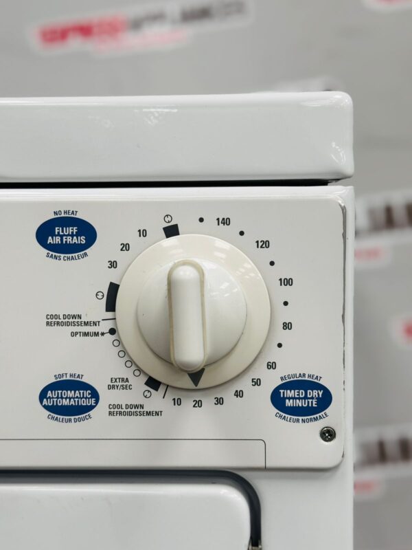 Used GE 120V Electric 24” Dryer PSKP333EB0WW For Sale