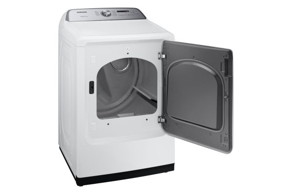 Brand New Samsung Electric 27” Dryer DVE50T5205W/AC For Sale