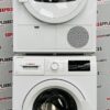 Used Bosch Washer and Dryer 24 Stackable Set WAT28400UC WTG86400UC07