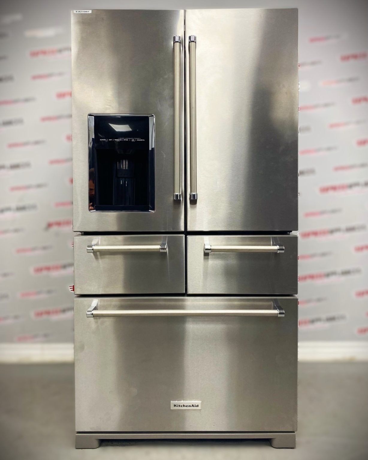 Used KitchenAid 36 Inch Fridge KRMF706ESS01 For Sale ️ Express Appliances