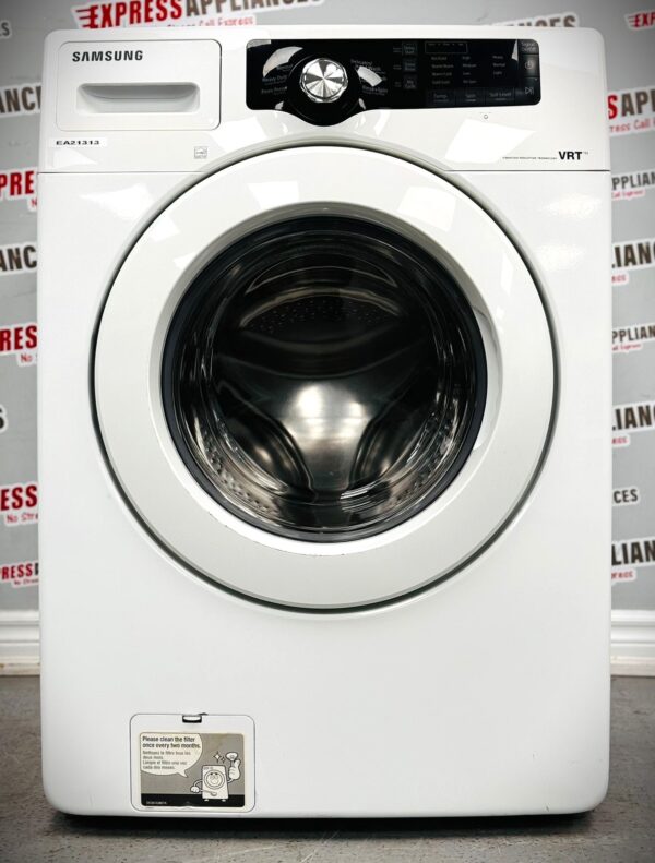 Used Samsung Front Load 27” Stackable Washing Machine WF210ANW/XAC For Sale