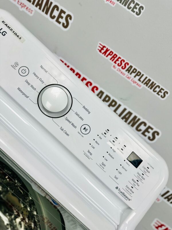 Used LG 27” Top Load Washing Machine WT7150CW/02 For Sale