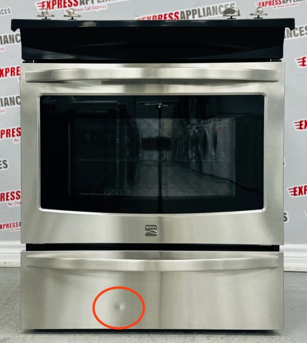 Used Kenmore 32" Slide-In Glass Stove 970C425432 For Sale
