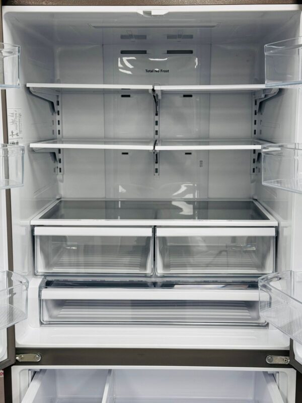 Open Box Hisense French Door 36” Refrigerator RF27A3FSE For Sale