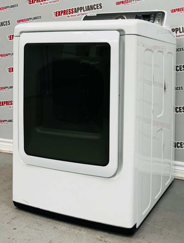 Used Samsung 27” Electric Dryer DV45H7200EW/AC For Sale