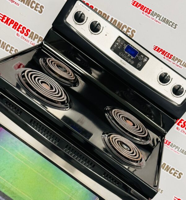 Used Whirlpool Freestanding 30” Coil Stove YRF263LXTS0 For Sale