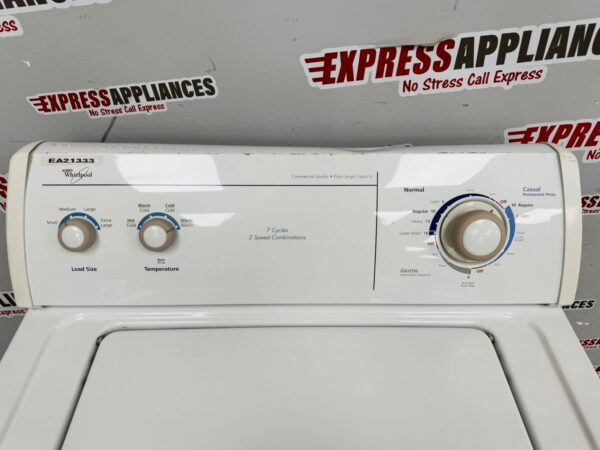 Used Whirlpool 27” Top Load Washing Machine LXR7244JQ2 For Sale