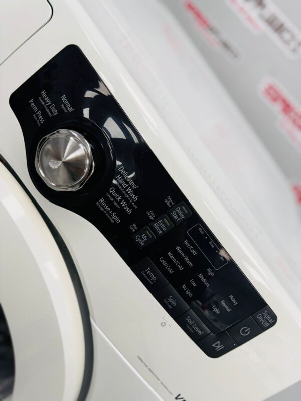 Used Samsung Front Load 27” Stackable Washing Machine WF210ANW/XAC For Sale