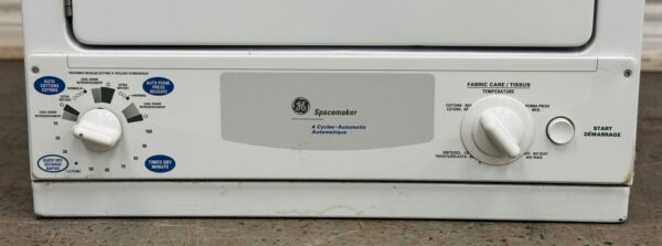 Used GE Electric 24” Stackable Dryer PCKS443EB5WW For Sale