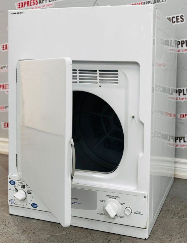 Used GE Electric 24” Stackable Dryer PCKS443EB5WW For Sale
