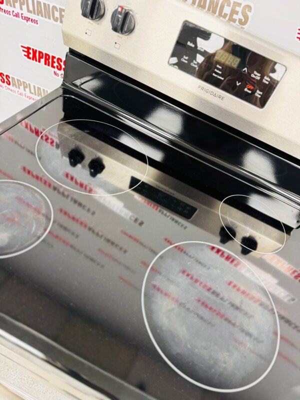 Used Frigidaire Glass Top 30” Range CFEF3053TSF For Sale