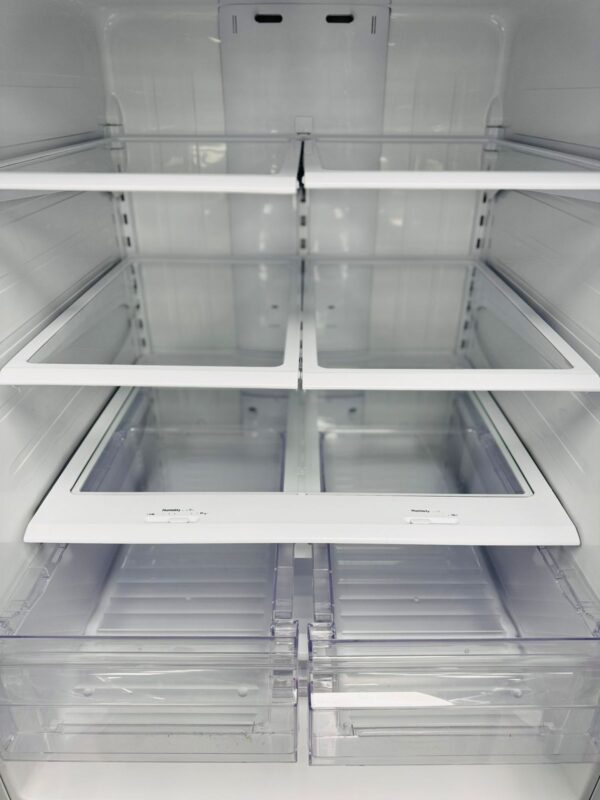 Used Samsung 30” French Doors Refrigerator RF220NFTAWW/AA For Sale