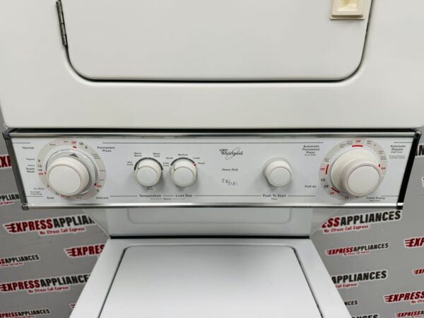 Used Whirlpool 24 Inch Laundry Center Washer and Dryer YLTE5243DQ0 For Sale
