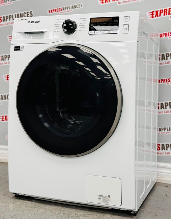 Open Box Samsung Front Load 24” Washing Machine WW25B6800AW/AC For Sale