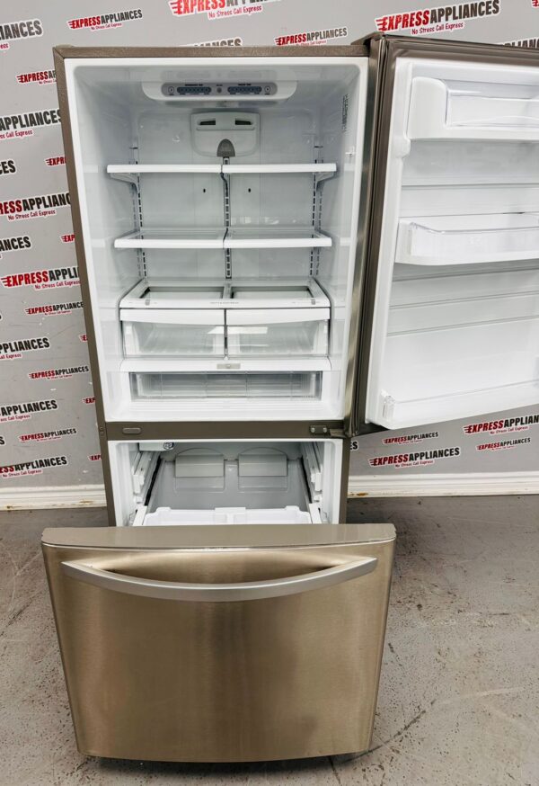Used LG 30” Bottom Freezer Refrigerator LDC20778ST For Sale