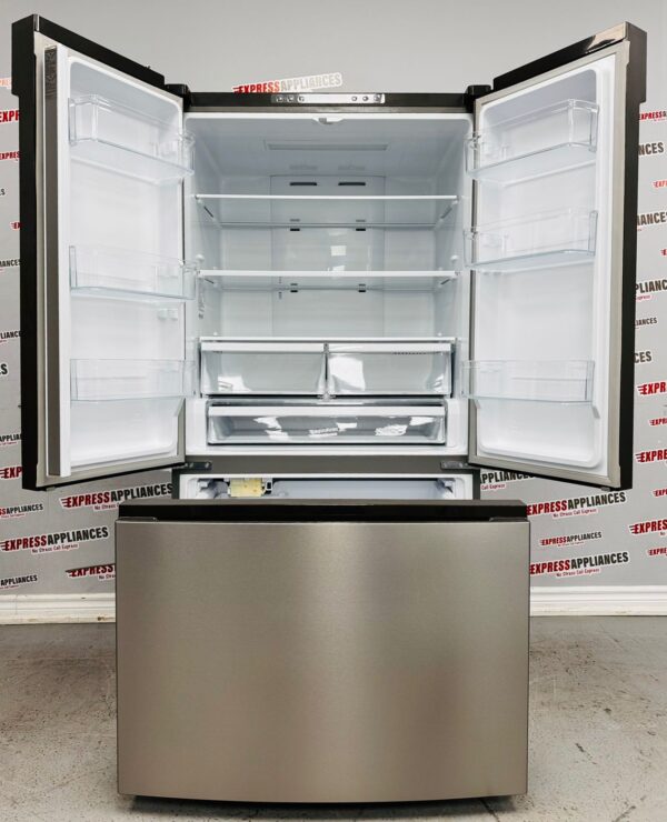 Open Box Hisense French Door Counter-Depth 36” Refrigerator RF208N6CSE For Sale