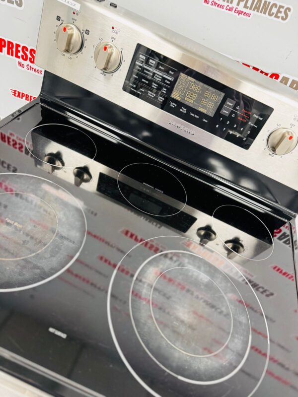 Used Samsung Freestanding 30” Glass Stove FE710DRS For Sale