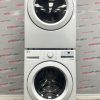 Open Box LG 27” Front Load Washing Machine and Dryer Stackable Set WM3400CW DLE3400W (3)