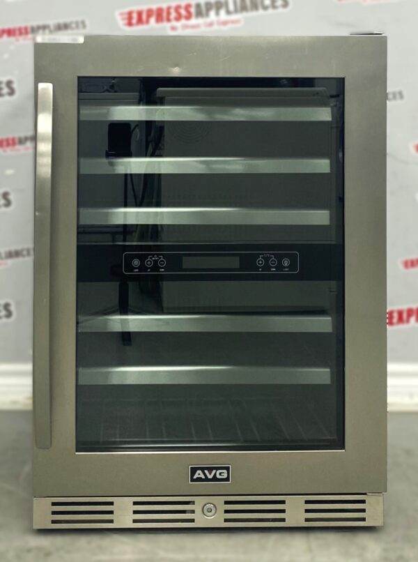 Open Box AVG 24” Under Counter Wine Cooler Refrigerator ABC160S For Sale