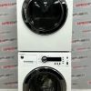 Used GE 24” Front Load Washer and Electric Dryer Stackable Set WCVH4800K2WW PCVH480EK0WW For Sale