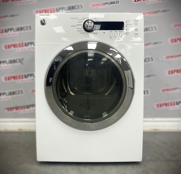 Used GE Electric 24” Stackable Dryer PCVH480EK0WW SKU: EA22755 For Sale