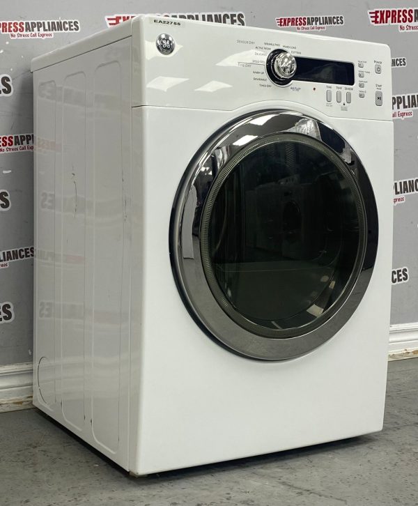 Used GE Electric 24” Stackable Dryer PCVH480EK0WW SKU: EA22755 For Sale