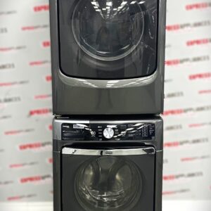 Used Maytag Front Load WasherDryer 27” Stackable Set MHW6000AG2 YMED6000AG0