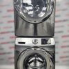 Used Samsung Stackable 27” Washer and Dryer Set WF42H5200AP DV42H5200EP