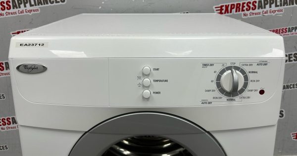 Used Whirlpool 24” Electric Stackable Dryer YWED7500VW For Sale