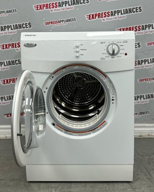 Used Whirlpool 24” Electric Stackable Dryer YWED7500VW For Sale