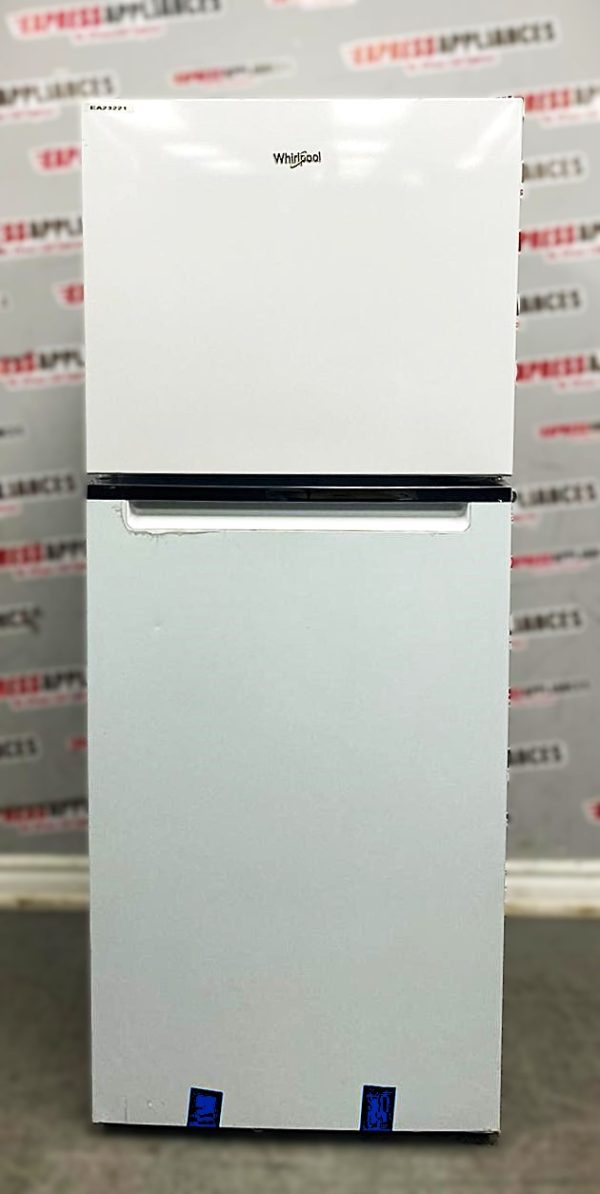 Used Whirlpool 24” Top Freezer Refrigerator WRT312CZJW00 For Sale