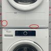 Used Whirlpool 24” Washer and Ventless Dryer Set WFW3090JW0 YWHD3090GW0 (13)