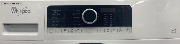 Used Whirlpool 24” Washer and Ventless Dryer Set WFW3090JW0 YWHD3090GW0 For Sale