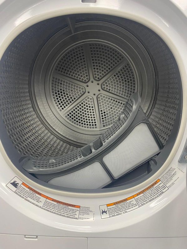 Used Whirlpool 24” Washer and Ventless Dryer Set WFW3090JW0 YWHD3090GW0 For Sale