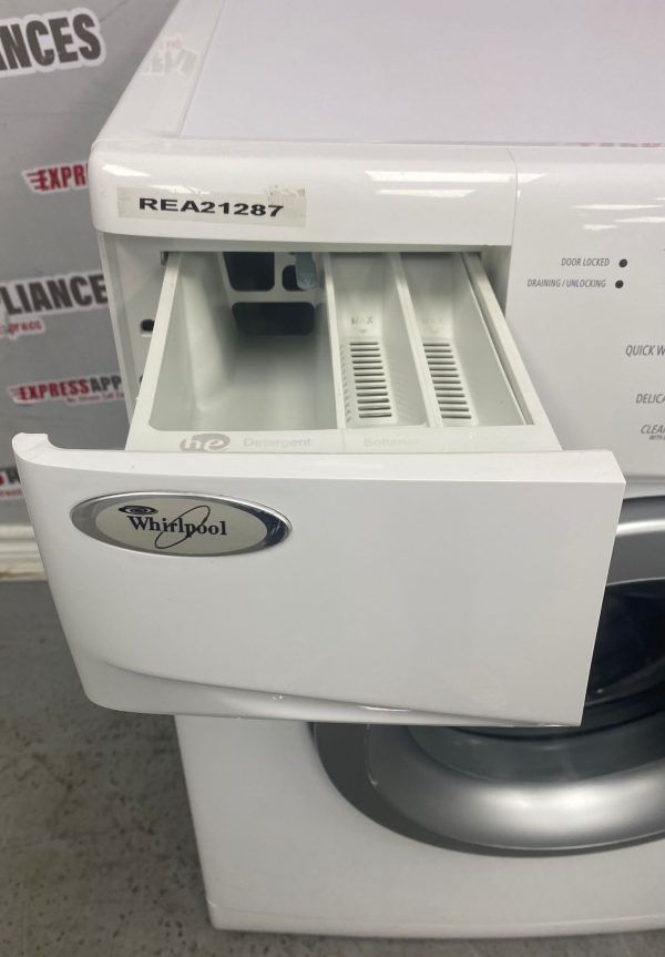 Used Whirlpool Front Load 24” Washing Machine WFC7500VW For Sale