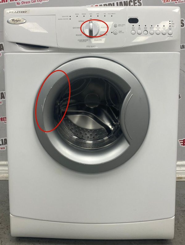 Used Whirlpool Front Load 24” Washing Machine WFC7500VW For Sale