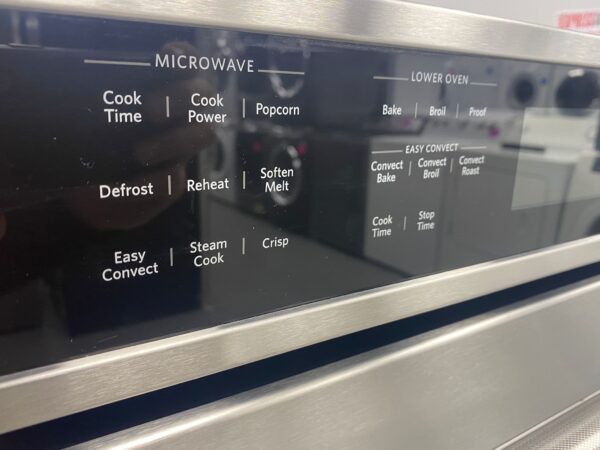 Used KitchenAid Combo Microwave 30” Wall Oven KOCE500ESS05 For Sale