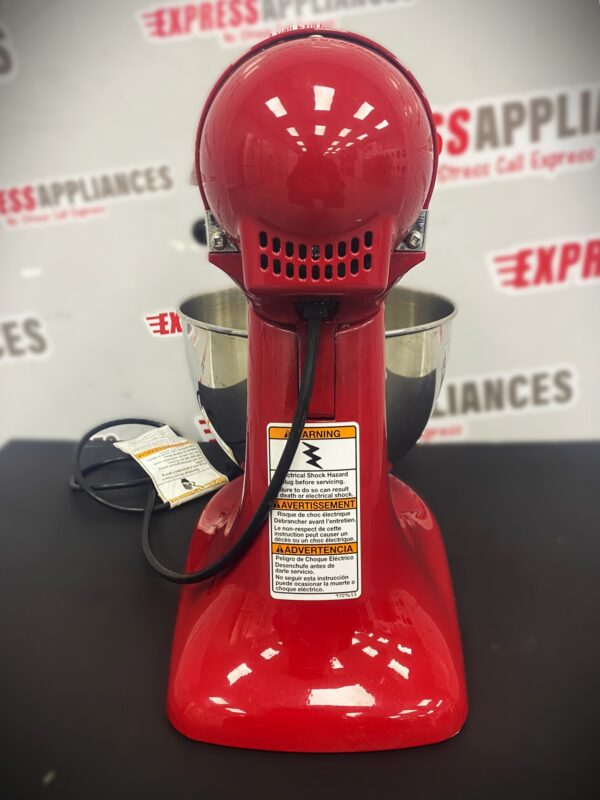 Used KitchenAid Red Mixer KSM100PSER Ultra Power Plus For Sale
