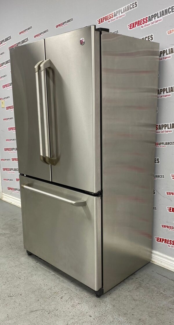 Used GE French Door Counter Depth 36” Refrigerator CFCP1NIYASS For Sale