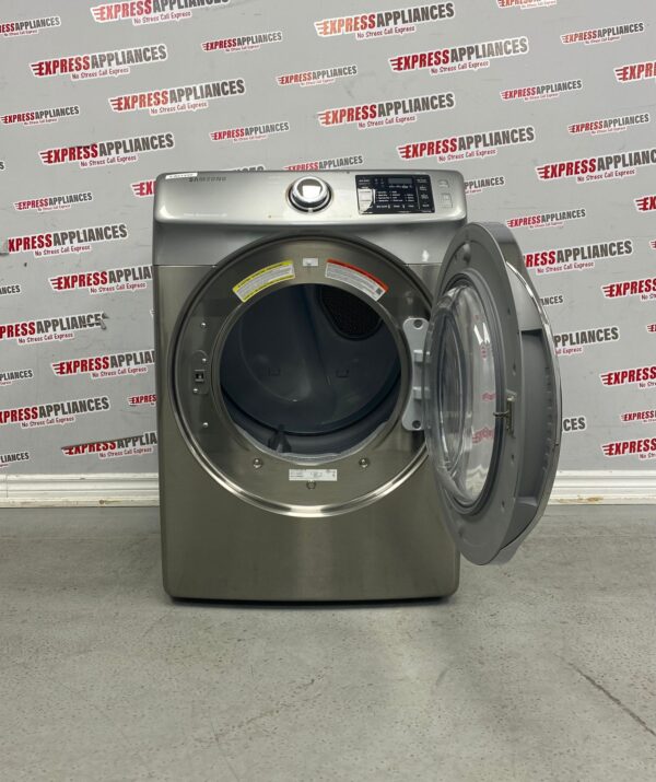 Used Samsung Electric 27” Stackable Dryer DV42H5200EP/AC For Sale