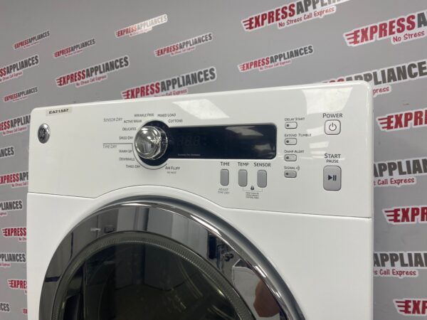 Used GE 24” Washer and Dryer Set WCVH4800K2WW, PCVH480EK0WW Set For Sale